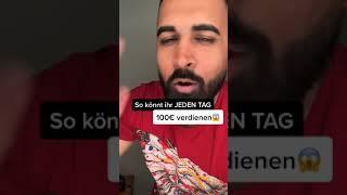 So könnt ihr JEDEN TAG 100€ verdienen #shorts ArafatAlves