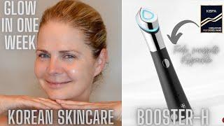 FADE SUNSPOTS in ONE WEEK | Korean Skin Care Device | MEDICUBE Booster-H