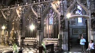 THE GOTHIC CATHEDRAL OF SAINT-CECILE  IN THE TOWN OF ALBI FRANCE.