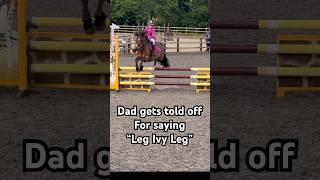 Judge Tells Dad OFF showjumping #horse #equestrian #horseriding #horsegirls #pony #showjumping #fyp