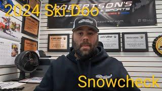 2024 Ski-Doo Snowcheck at Robertson's Power & Sports