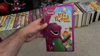 My Updated Barney VHS Collection