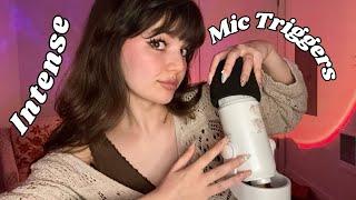 ASMR | Intense Fast Aggressive Mic Triggers (Mic Scratching, Pumping/Swirling, Gripping, Rubbing)