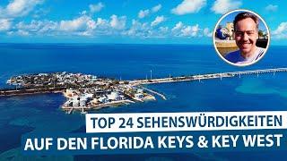 Entdecke die Florida Keys – Top 24 Sehenswürdigkeiten von Miami nach Key West