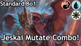 One-shot opponents with Jeskai Mutate Combo | Kaldheim Standard | Magic Arena