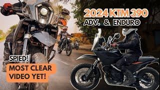 2024 KTM 390 Adventure & Enduro spied - clearest video yet! @rohit_paradkar