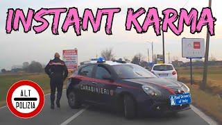 BAD DRIVERS OF ITALY dashcam compilation 6.27 - INSTANT KARMA