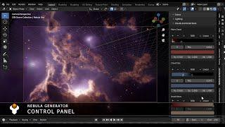 Nebula Generator Control Panel