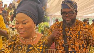 Kunle Afolayan scatters the dance floor at his mum ẞurial Reception party