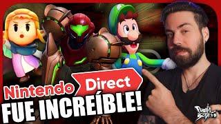 Nintendo ha HECHO HISTORIA con el Nintendo Direct! UN BROCHE DE ORO para Switch! Opinión y Resumen