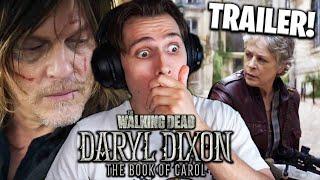 The Walking Dead: Daryl Dixon - Season 2 Official Trailer REACTION!! (The Book of Carol)