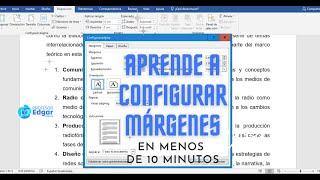 En menos de 10 minutos aprende a configurar márgenes en Word. ¡Fácil y rápido!