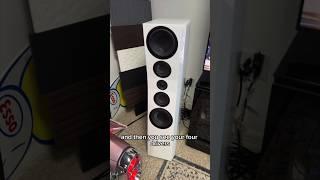 SVS Ultra Evolution Pinnacle & Titan Speakers! #shorts #short #bass  #new #speaker #svs #shortvideo