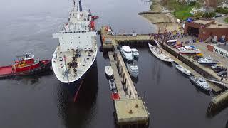 Maine Maritime Academy - Training Ship State of Maine 2018 Drone