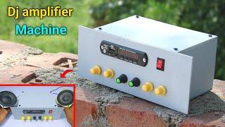 mini amplifier machine kaise banaen dj amplifier machine at home amplifier mixer homemade amplifier