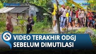 Video Terakhir ODGJ di Garut Sebelum Tewas Dimutilasi, Diikat Pakai Tali di Tengah Jalan Oleh Pelaku