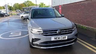 Volkswagen Tiguan 2.0 TDI Elegance Moonstone Grey New Car | Wrexham Volkswagen