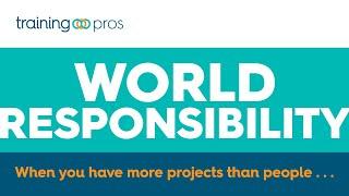 TrainingPros World Responsibility