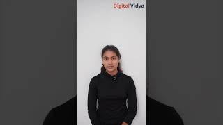 From B.Com student to digital marketer—Aeshna’s journey starts here! #digitalvidya #studentfeedback