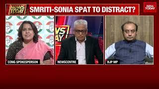 Smriti Irani-Sonia Gandhi Spat To Distract From Parliament? BJP Vs Congress Debate On News Today