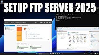 How to install and Setup FTP Server using IIS on Windows Server 2025