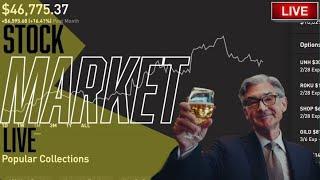 JEROME POWELL LIVE @ 2:30PM EST - FOMC LIVE - Stock Market LIVE, Live Trading, Stocks To Buy NOW