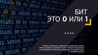 Единицы измерения объема памяти в компьютере. Биты, байты, килобайты, мегабайты, гигабайты.