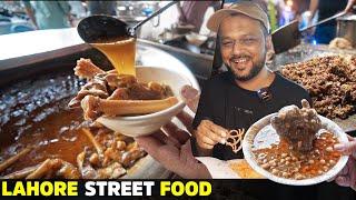 Lahore Street Food | Mama Kabab wala, Ghani Jee ke Chanay | Temple Road Food Street | Pakistan