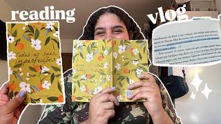 vlog de leitura: lendo “todas as suas imperfeições” | re-start my reading jorney