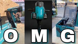 Makita made a MAKITA CORDLESS FRAMING NAILER!!! And some other NEW Makita Stuff.