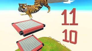 Who Can Break Through All 11 Floors And Survive in ARBS | Animal Revolt Battle Simulator