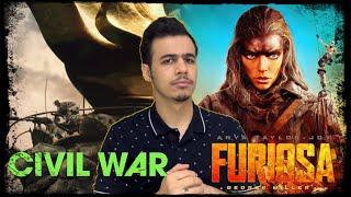 مراجعة فلم Furiosa: A Mad Max Saga 2024 و فلم Civil War 2024