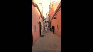 MARRAKECH MOROCCO WALKING TOUR - OLD MEDINA