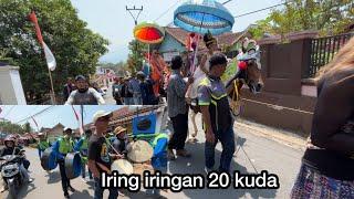 IRING IRINGAN KUDA RENGGONG 20 kuda rame parah bikin macet #kudarenggong #sumedang