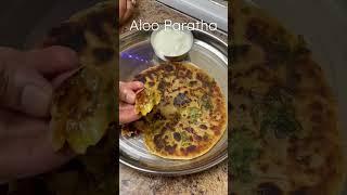 Aloo Paratha Recipe - Potato Stuffed Paratha #shorts