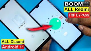 BOOM!!! All Redmi FRP Bypass Android 11/All Redmi Google Account Unlock Android 11 MIUI 12 (2021)