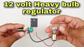 12 volt bulb regulator, bulb speed controller,bulb brightness controller,hr robotics