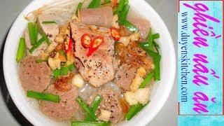 Cách Nấu HỦ TIẾU GÕ Bò Viên Đúng Vị Bình Dân By Duyen's Kitchen | Ghiền nấu ăn