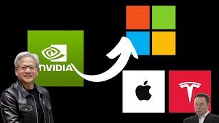 Nvidia Stock Valuation Passes Apple Stock