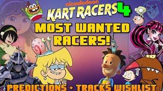 Nickelodeon Kart Racers 4 - MOST WANTED DLC Characters + Tracks Wishlist! Release Date Predictions!