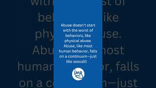 Abuse Falls on a Continuum #shorts #abuse #relationshipadvice