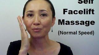 Anti-Aging Fat Reducing Tanaka Self Facelift Massage (Normal Speed)