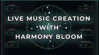 Live Music Creation with Harmony Bloom