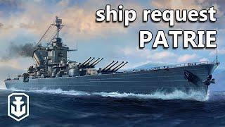You Wanted To See A Secondary Build Patrie? - Ship Request