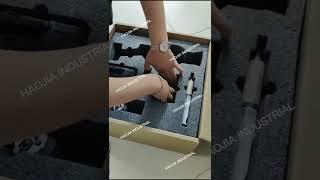 Amazing tool Handheld wire harness tape wrapping machine  Pre delivery testing and packing process