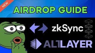 ALTLAYER & ZKSYNC NEW TESTNET AIRDROP GUIDE | STEP BY STEP | FREE TO JOIN