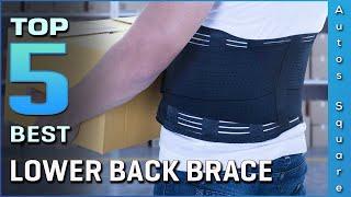 Top 5 Best Lower Back Brace Review in 2024