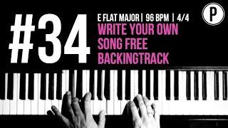 #34 Write Your Own Song Free Piano Music Backingtrack