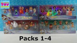 Disney 100 Years Of Love Figure Collection Unboxing Review | PSToyReviews