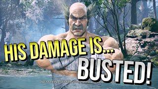 Heihachi's Damage Is Insane! | TEKKEN 8 - Jun Kazama Gameplay (PS5)